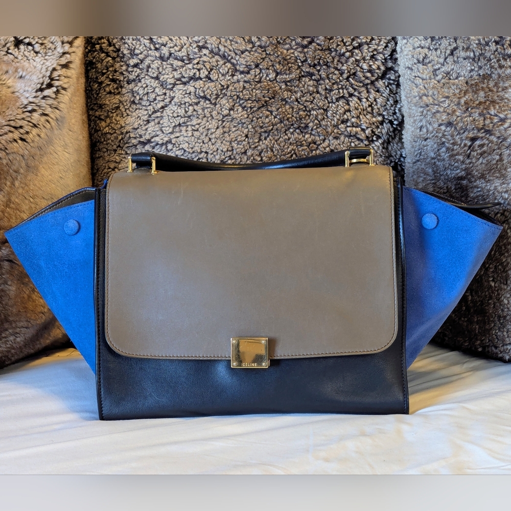 Celine Tri-Color Trapeze With COA